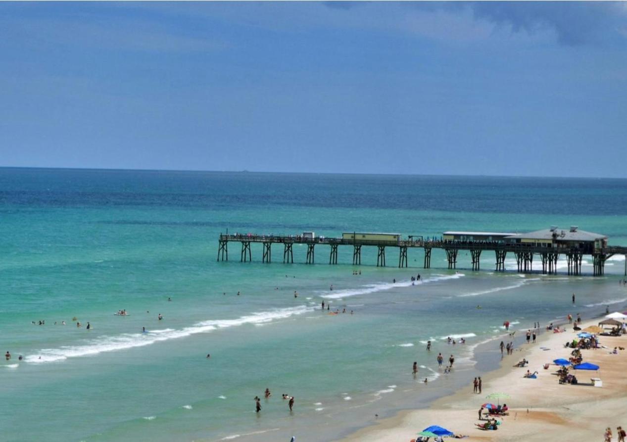 Beach Oasis 704 Lovely Daytona Ocean Front For 5 Sleeps Up To 12 Дейтона Бийч Екстериор снимка