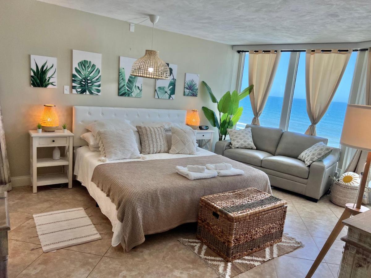 Beach Oasis 704 Lovely Daytona Ocean Front For 5 Sleeps Up To 12 Дейтона Бийч Екстериор снимка