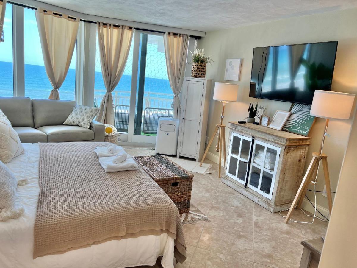 Beach Oasis 704 Lovely Daytona Ocean Front For 5 Sleeps Up To 12 Дейтона Бийч Екстериор снимка